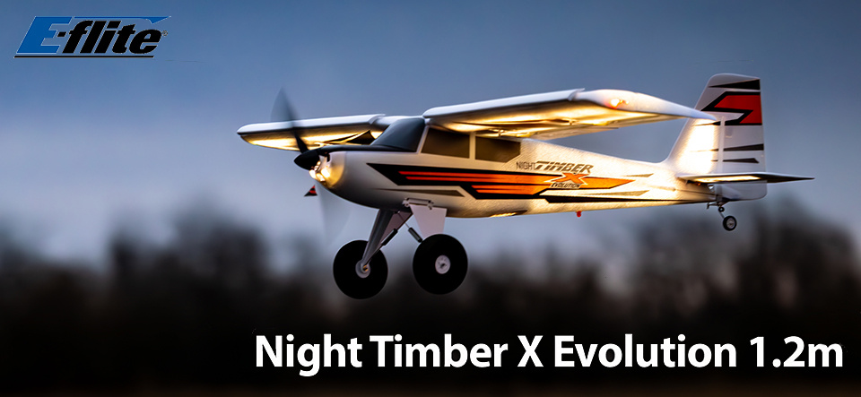 EFLITE NIGHT TIMBER X EVOLUTION 1.2M BNF