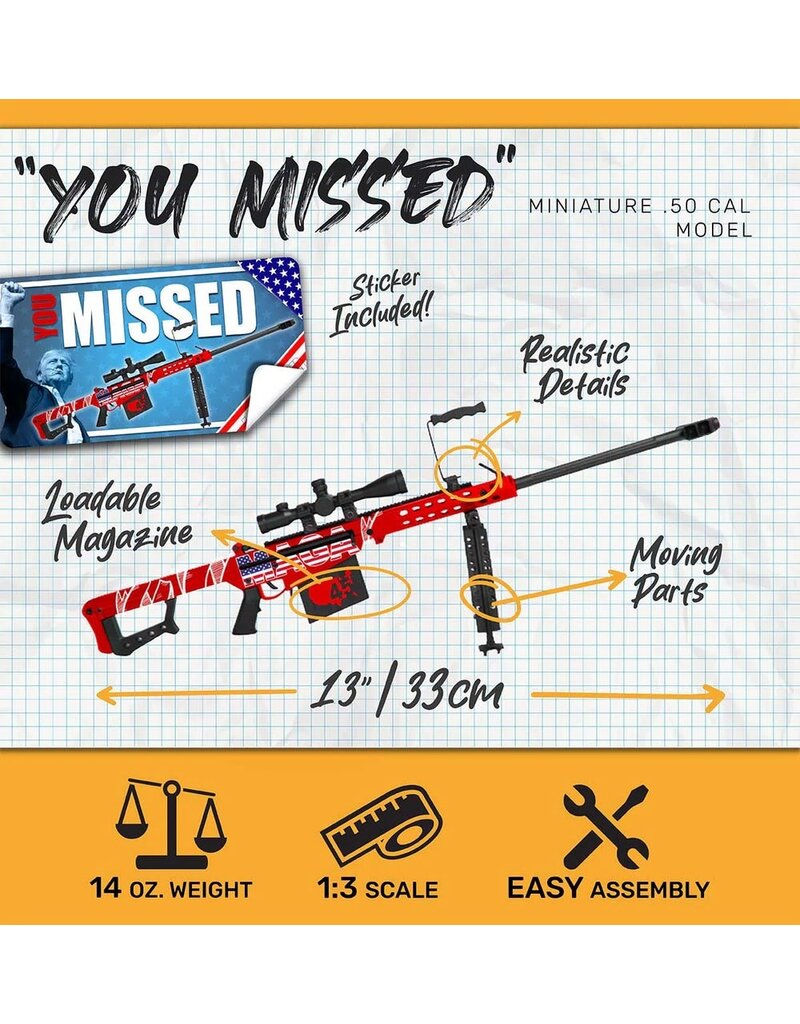 GOAT GUN GOALTD-MAGA 1/3 SCALE DIE CAST MAGA LIMITED EDITION MODEL RIFLE
