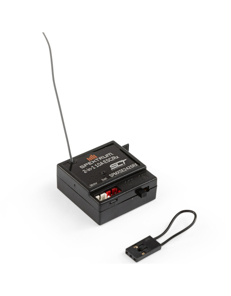 SPEKTRUM SPMXSE2425RX  2N1 10A SLT ESC/RX 1/24 SCALE