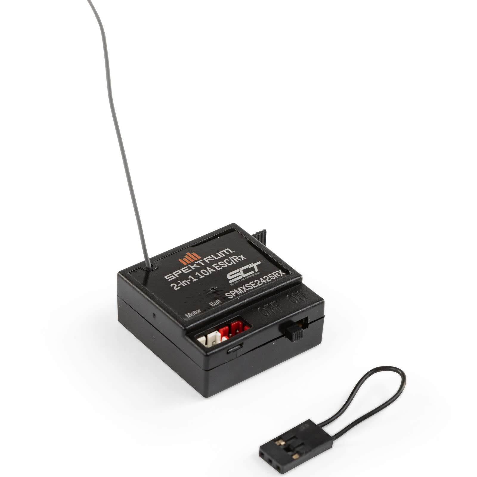 SPMXSE2425RX - 2-in-1 10 Amp Brushed ESC/SLT Receiver Combo