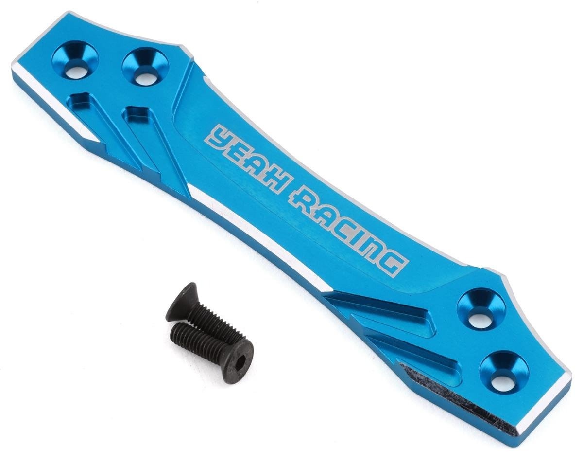 YEA-TT02-040V2BU TAMIYA TT-02 ALUMINUM FRONT BUMPER PLATE (BLUE)