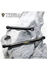 TREAL TRLX0048D6EMJ REDCAT ASCENT-18 BRASS FRONT STEERING LINK SET 13.1G: BLACK (2)