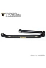 TREAL TRLX0048D6EMJ REDCAT ASCENT-18 BRASS FRONT STEERING LINK SET 13.1G: BLACK (2)