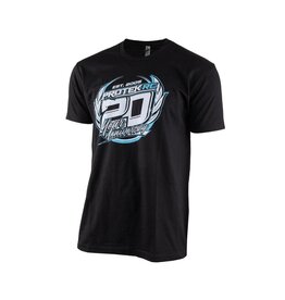 PROTEK RC PTK-1019-M PROTEK RC 20TH ANNIVERSARY SHORT SLEEVE T-SHIRT (BLACK) (M)