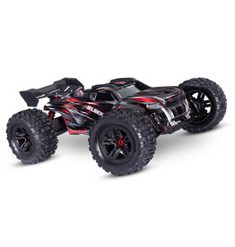 TRAXXAS TRA95096-4-RED SLEDGE 1/8 SCALE 4WD BRUSHLESS MONSTER TRUCK RTR