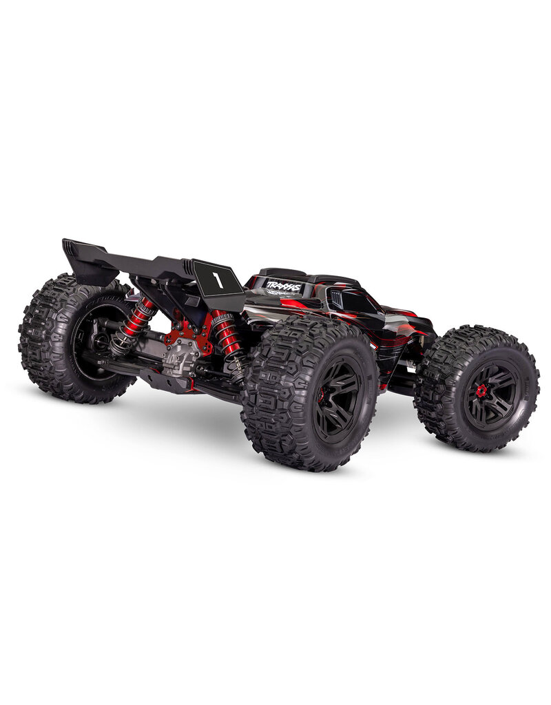 TRAXXAS TRA95096-4-RED SLEDGE 1/8 SCALE 4WD BRUSHLESS MONSTER TRUCK RTR
