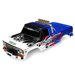 TRAXXAS TRA3653 BIGFOOT FLAME PRE-PAINTED MONSTER TRUCK BODY