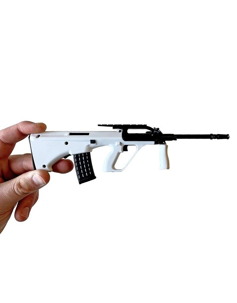 GOAT GUN GOABP-WHITE 1/3 SCALE DIE CAST BULLPUP MODEL: WHITE