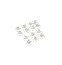 KYOSHO KYOMDH100WB MULTI OFFSET WHEEL SET AWD: WHITE (14)
