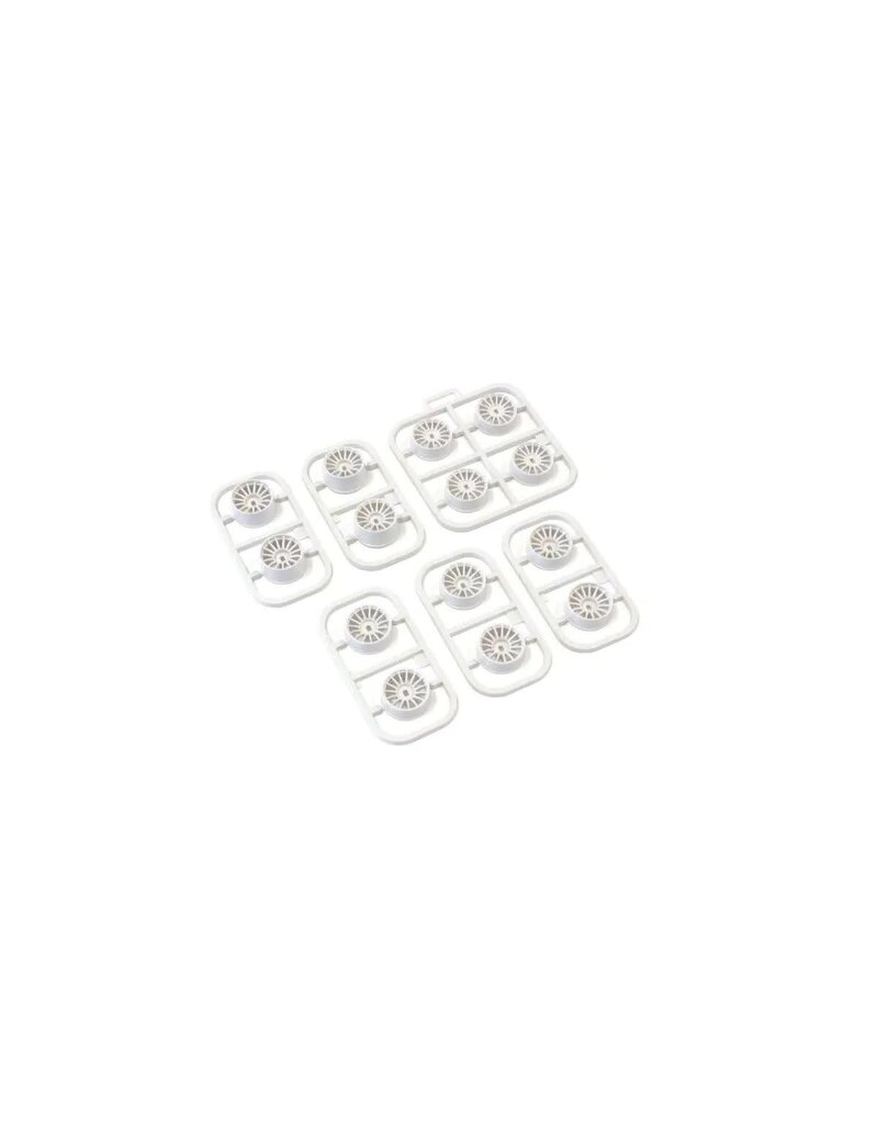 KYOSHO KYOMDH100WB MULTI OFFSET WHEEL SET AWD: WHITE (14)