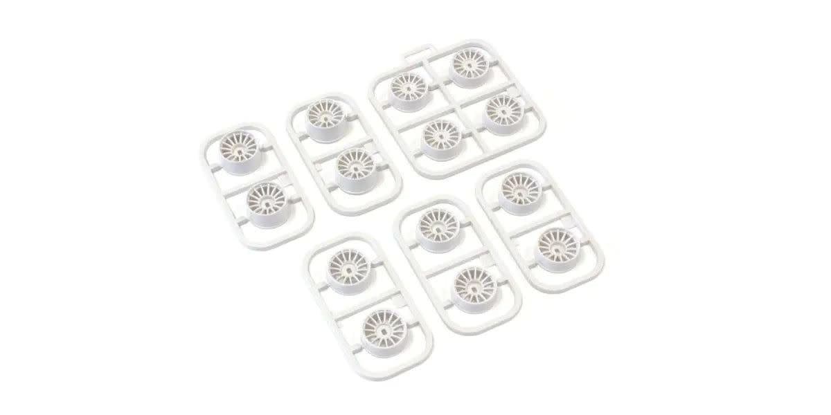 KYOMDH100WB MULTI OFFSET AWD WHEEL SET: WHITE (14)
