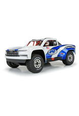 PROLINE RACING PRO367517 1/16 PRE-CUT 2019 CHEVY SILVERADO TROPHY TRUCK CLEAR BODY: GROM
