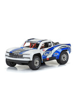 PROLINE RACING PRO367517 1/16 PRE-CUT 2019 CHEVY SILVERADO TROPHY TRUCK CLEAR BODY: GROM