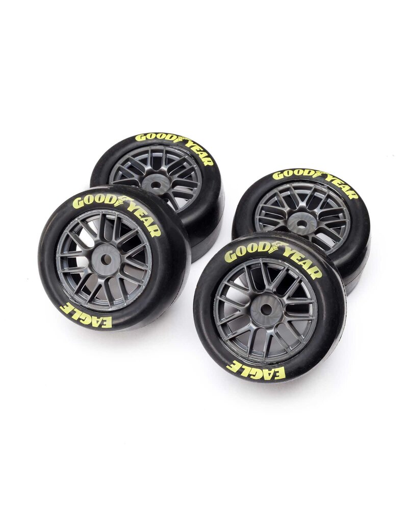 LOSI LOS-1937 GOODYEAR EAGLE MOUNTED TIRES: SOFT (4)