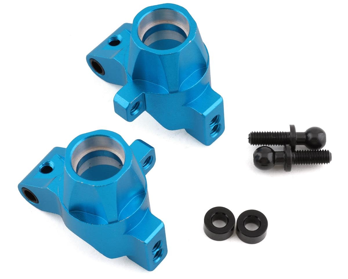 YEA-TATT-012BU TAMIYA TTO2 ALUMINUM REAR HUB: BLUE