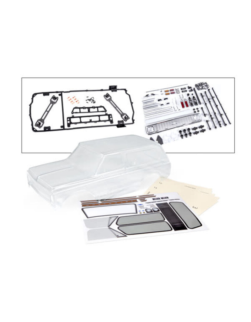 TRAXXAS TRA9130 1972 CHEVROLET BLAZER COMPLETE BODY: CLEAR