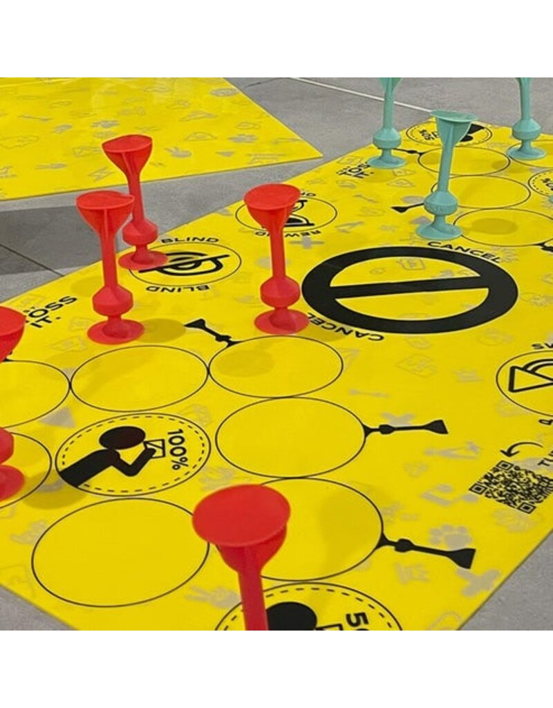 TOSSIT MT TOSS-IT GAME RED/ GREEN/ YELLOW/ BLUE 13PC