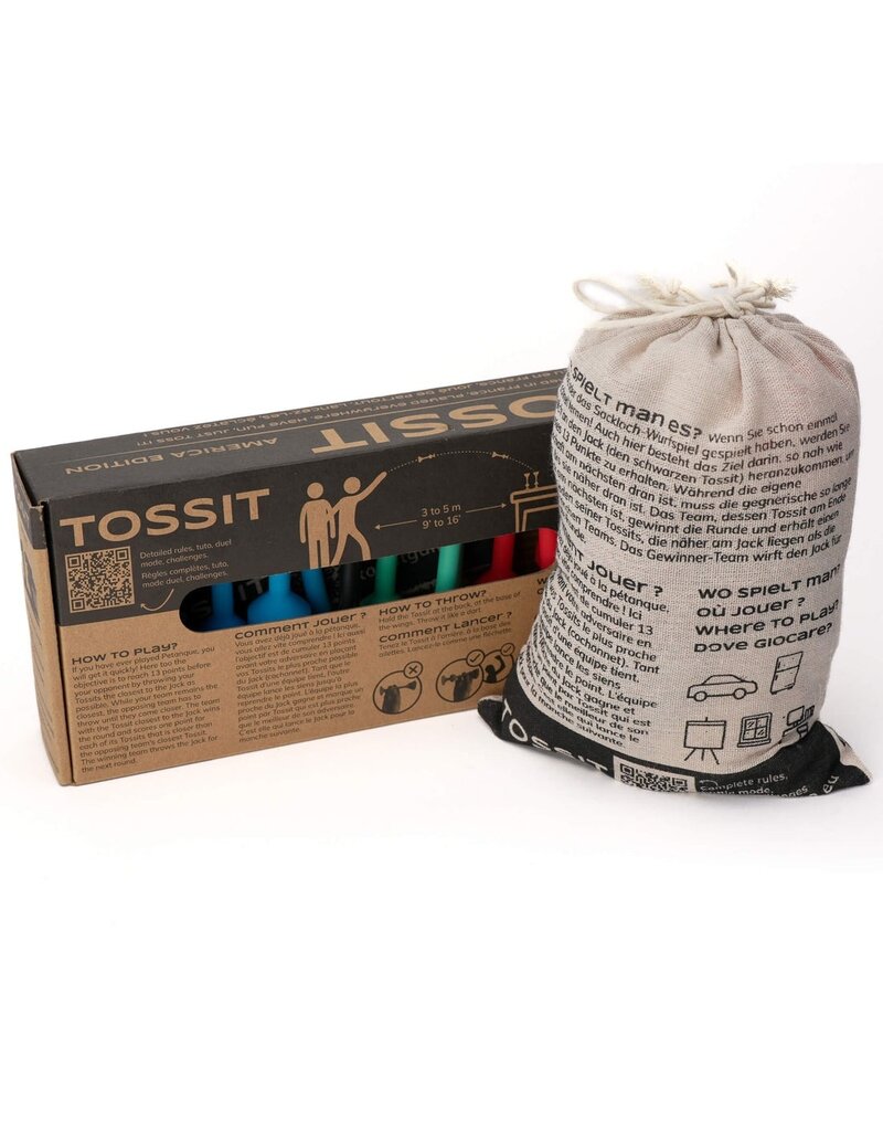 TOSSIT MT TOSS-IT GAME RED/ GREEN/ YELLOW/ BLUE 13PC
