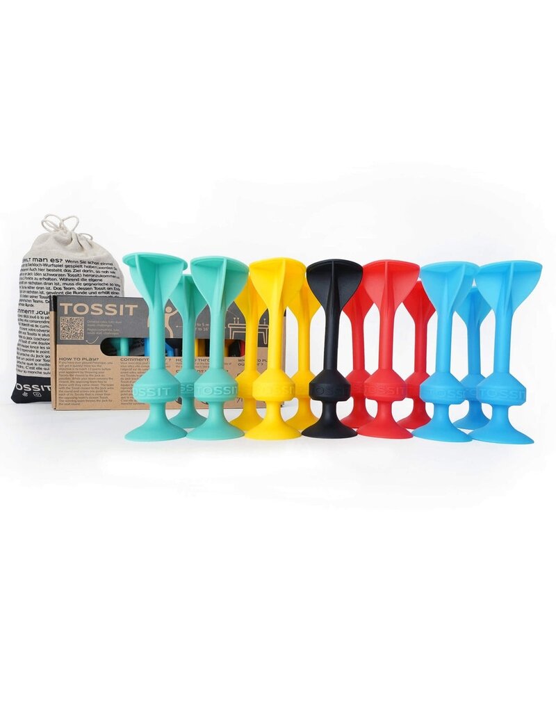 TOSSIT MT TOSS-IT GAME RED/ GREEN/ YELLOW/ BLUE 13PC