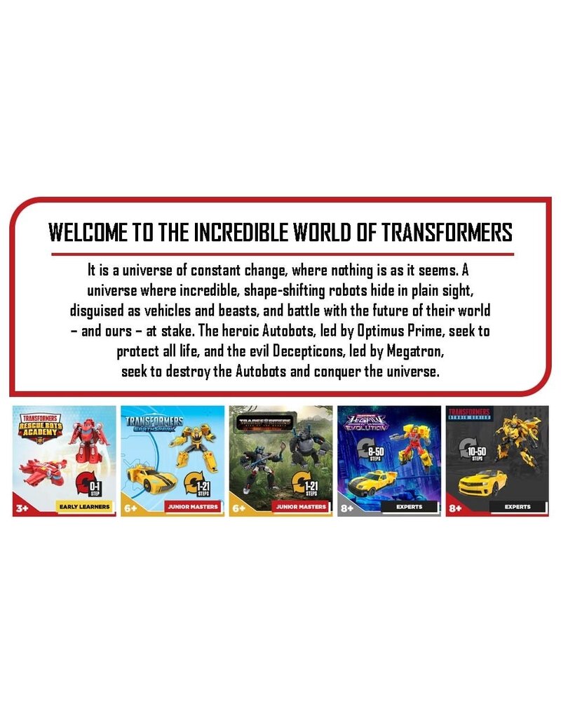 TRANSFORMERS HAS E0701/G0533 TRANSFORMERS DOUBLE PUNCH
