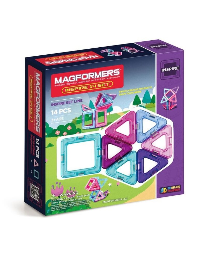 MAGFORMERS MAGFORMERS 14 PCS INSPIRE SET