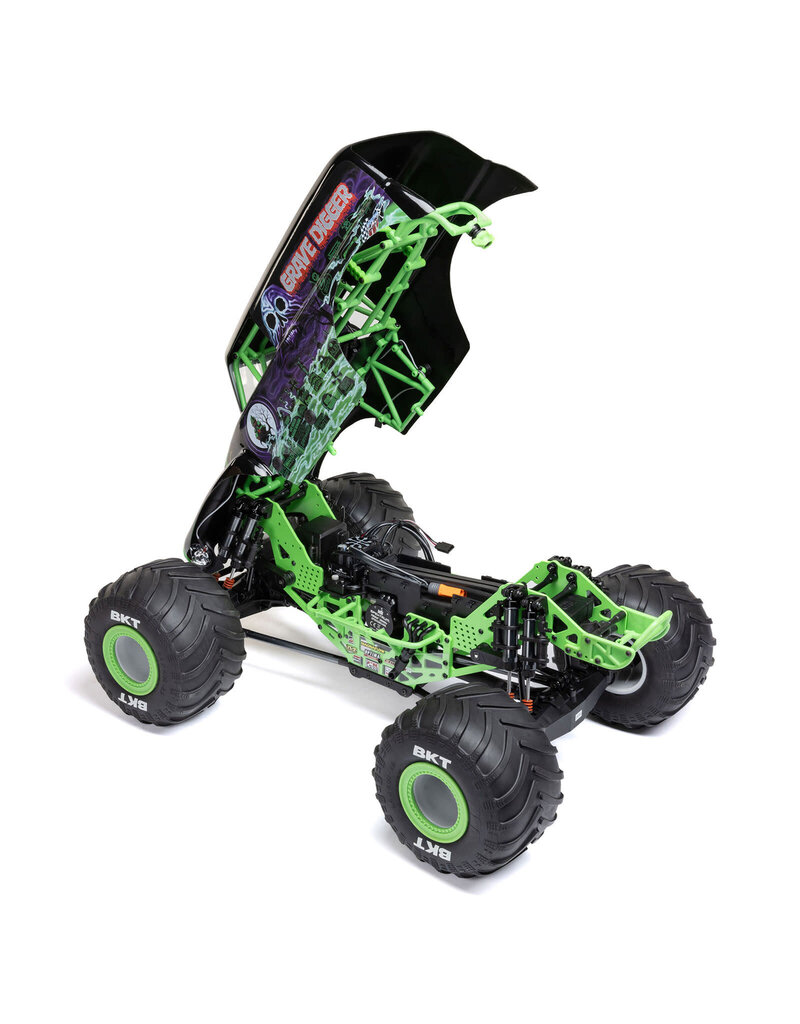 LOSI LOS04028T1 LMT 2.0: 4WD SOLID AXLE MONSTER TRUCK RTR - GRAVE DIGGER