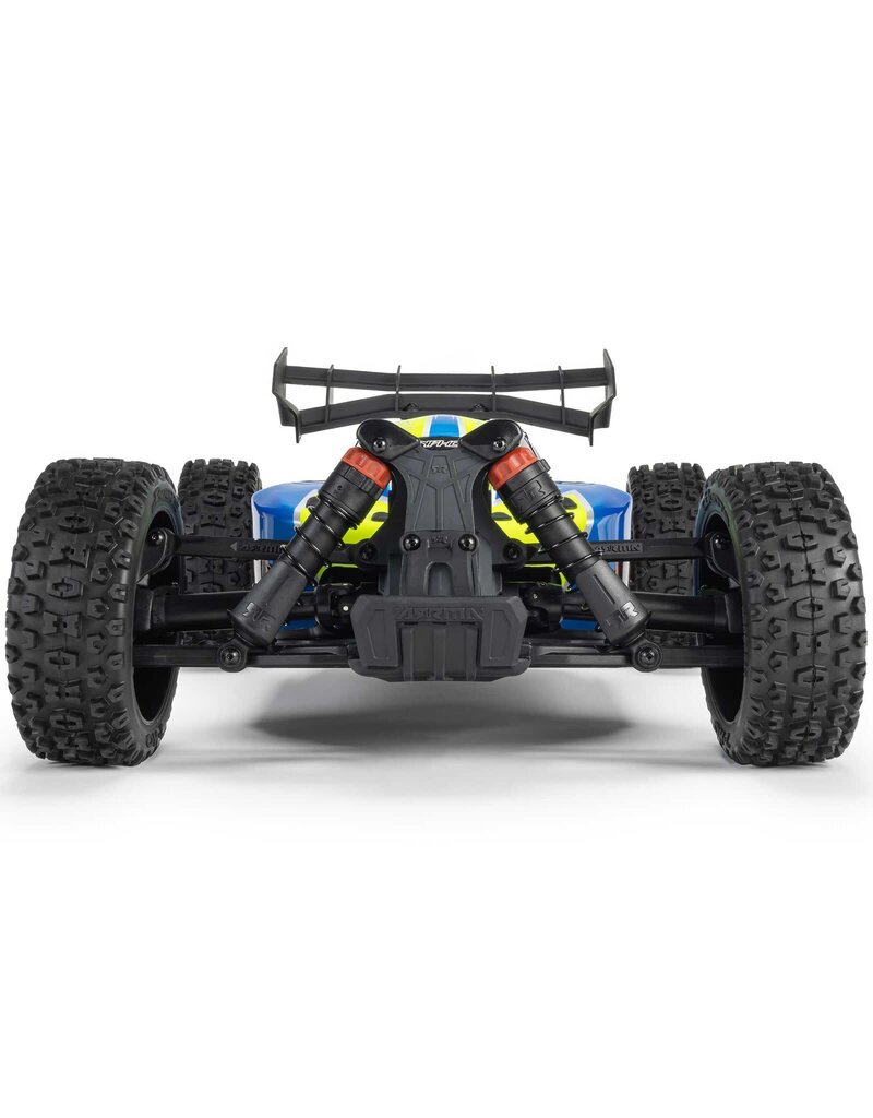 ARRMA ARA4206V4T1 1/8 TYPHON 4X4 RTR BRUSHED BUGGY, BLUE