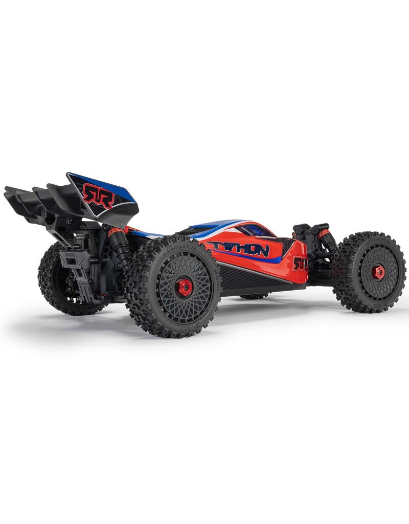 ARRMA ARA4206V4T3 1/8 TYPHON 4X4 RTR BRUSHED BUGGY, RED