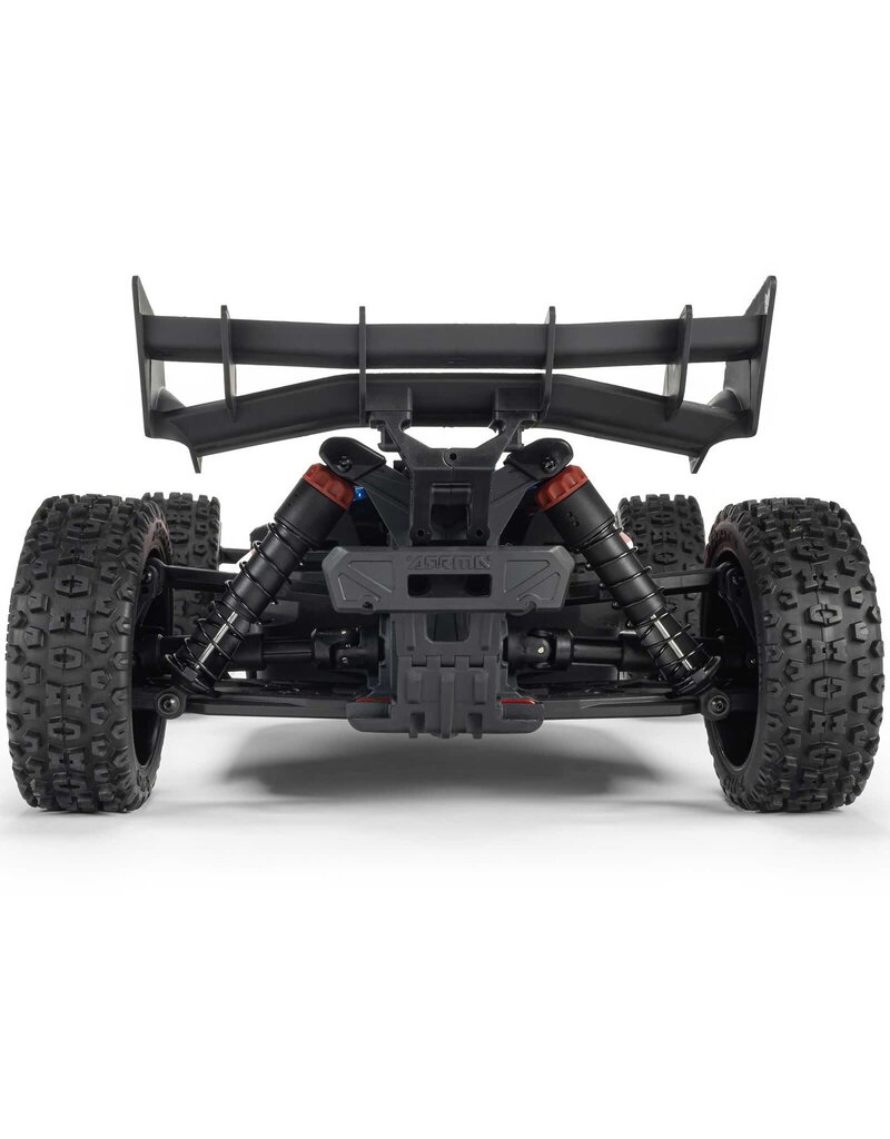 ARRMA ARA4206V4T3 1/8 TYPHON 4X4 RTR BRUSHED BUGGY, RED