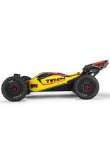 ARRMA ARA4206V4T2 1/8 TYPHON 4X4 RTR BRUSHED BUGGY, YELLOW