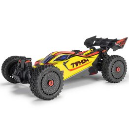 ARRMA ARA4206V4T2 1/8 TYPHON 4X4 RTR BRUSHED BUGGY, YELLOW