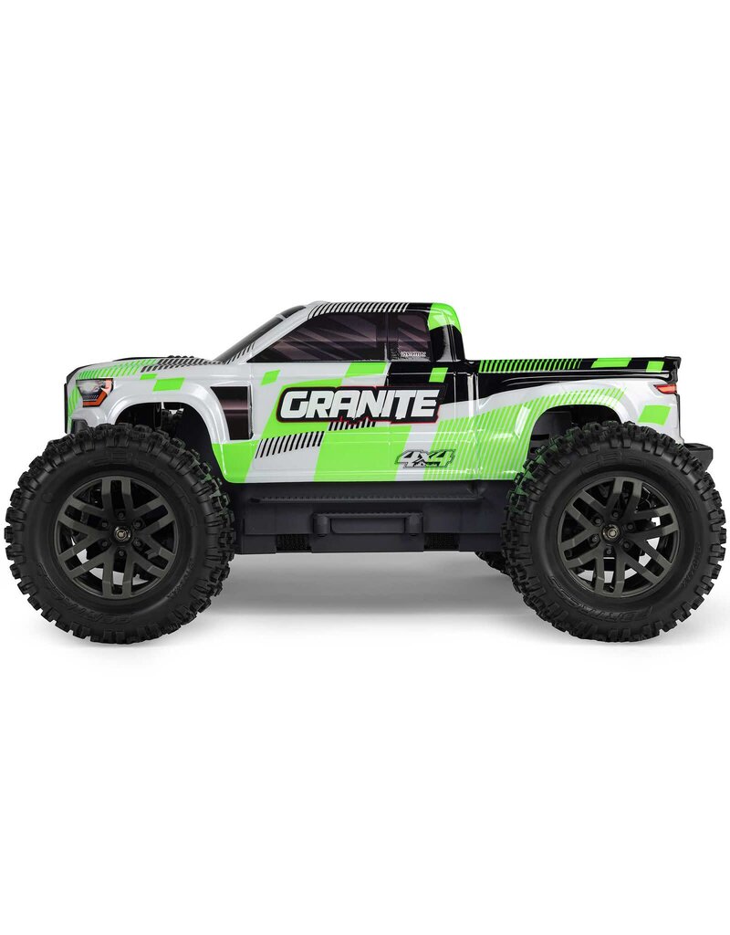 ARRMA ARA4202V4T1 1/10 GRANITE 4X4 RTR BRUSHED MONSTER TRUCK, GREEN