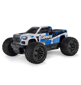 ARRMA ARA4202V4T2 1/10 GRANITE 4X4 RTR BRUSHED MONSTER TRUCK, BLUE