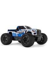 ARRMA ARA4202V4T2 1/10 GRANITE 4X4 RTR BRUSHED MONSTER TRUCK, BLUE