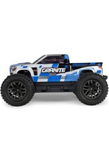 ARRMA ARA4202V4T2 1/10 GRANITE 4X4 RTR BRUSHED MONSTER TRUCK, BLUE