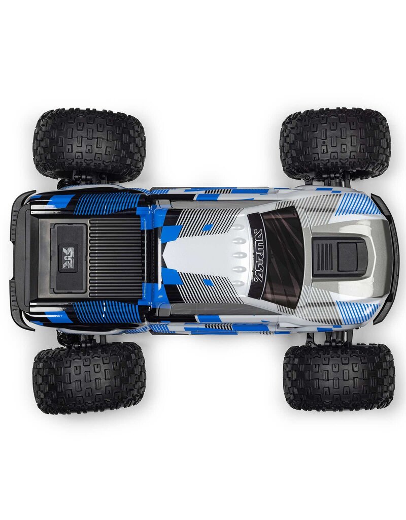 ARRMA ARA4202V4T2 1/10 GRANITE 4X4 RTR BRUSHED MONSTER TRUCK, BLUE