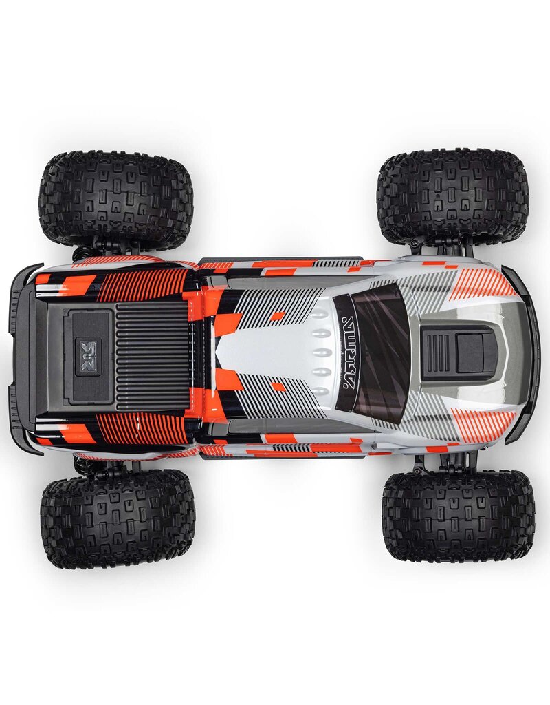 ARRMA ARA4202V4T3 1/10 GRANITE 4X4 RTR BRUSHED MONSTER TRUCK, ORANGE