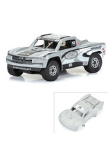 PROLINE RACING PRO367514 1/16 PRE-CUT 2019 CHEVY TROPHY TRUCK TOUGH-COLOR GRAY BODY: GROM