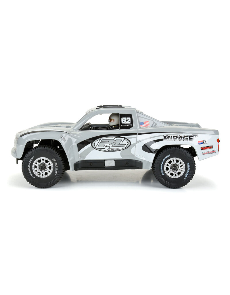 PROLINE RACING PRO367514 1/16 PRE-CUT 2019 CHEVY TROPHY TRUCK TOUGH-COLOR GRAY BODY: GROM