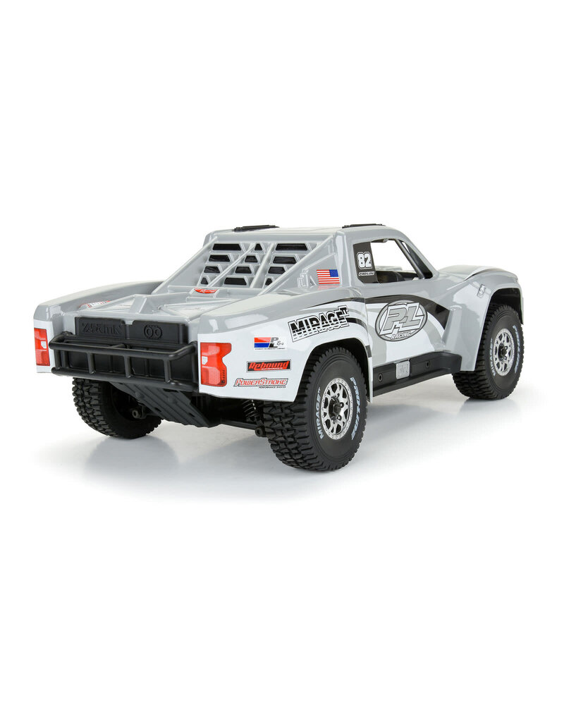 PROLINE RACING PRO367514 1/16 PRE-CUT 2019 CHEVY TROPHY TRUCK TOUGH-COLOR GRAY BODY: GROM