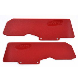 RPM RC PRODUCTS RPM81539 A-ARM MUD GUARDS FOR KRATON/OUTCAST 6S: RED (2)