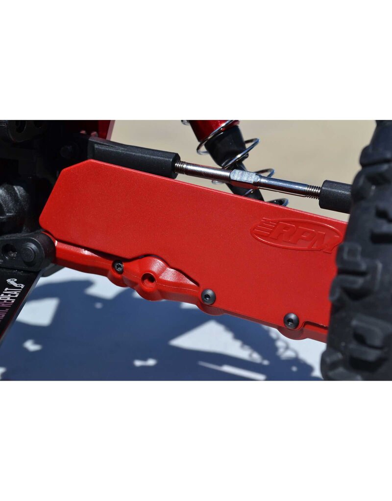 RPM RC PRODUCTS RPM81539 A-ARM MUD GUARDS FOR KRATON/OUTCAST 6S: RED (2)