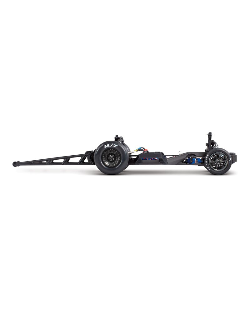 TRAXXAS TRA94376-74-BLUE 1/10 2WD DRAG SLASH HD CHEVROLET C10: BLUE