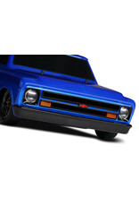 TRAXXAS TRA94376-74-BLUE 1/10 2WD DRAG SLASH HD CHEVROLET C10: BLUE