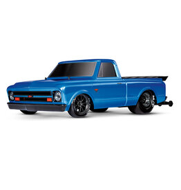 TRAXXAS TRA94376-74-BLUE 1/10 2WD DRAG SLASH HD CHEVROLET C10: BLUE