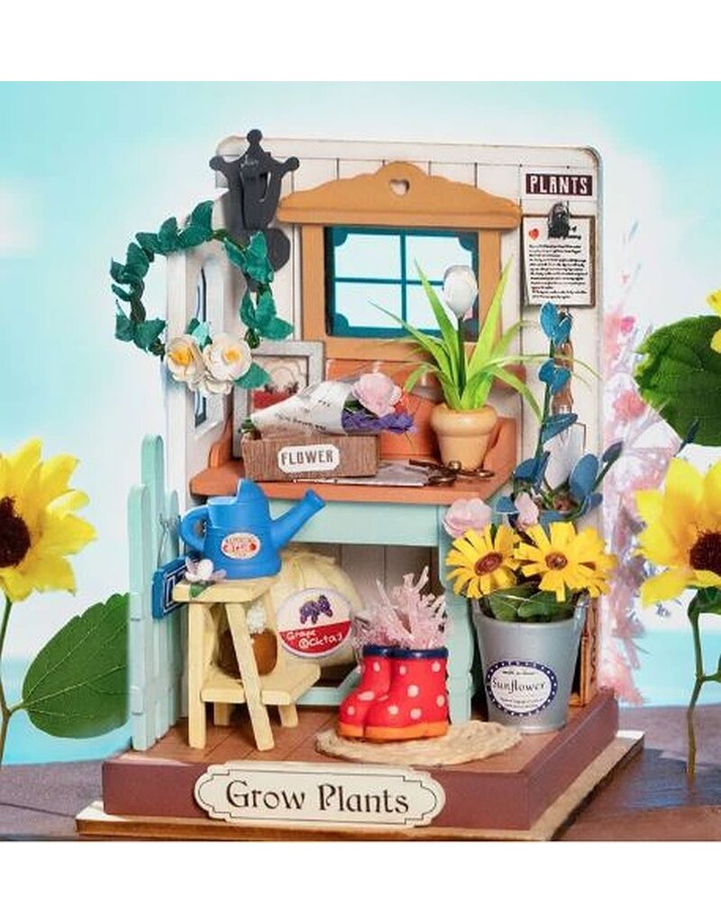 ROBOTIME ROEDS030 ROLIFE DREAMING TERRACE GARDEN DIY MINIATURE HOUSE