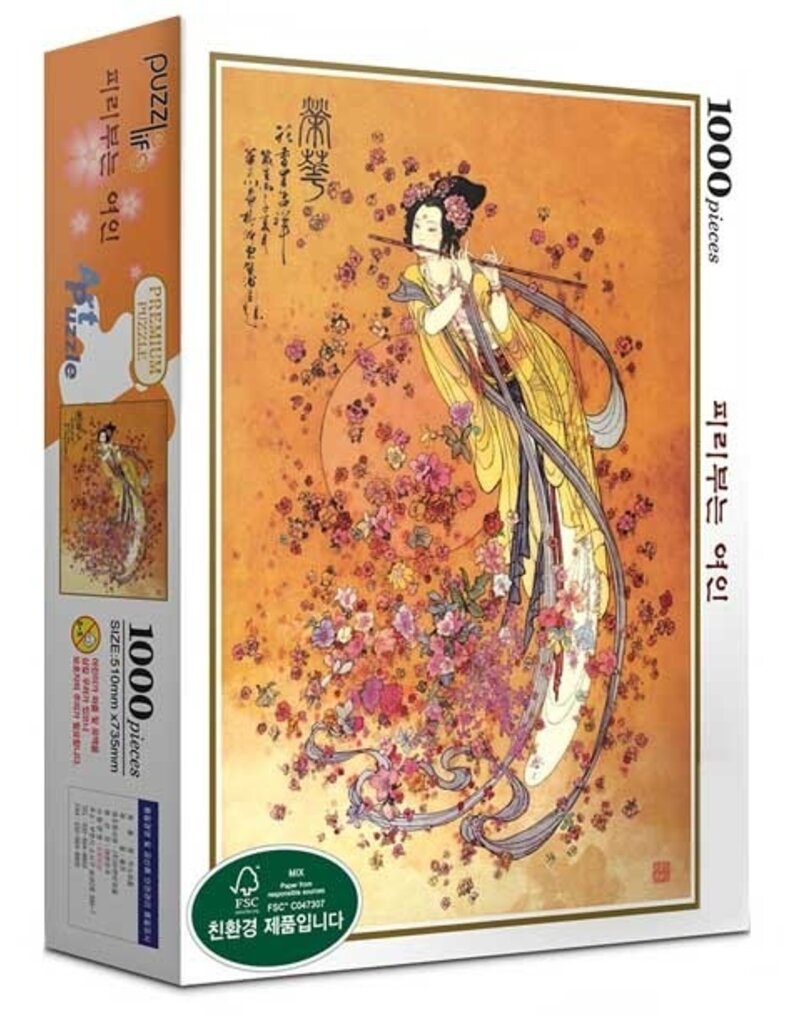 PUZZLE LIFE PLF1187 THE PIPED WOMAN 1000PCS