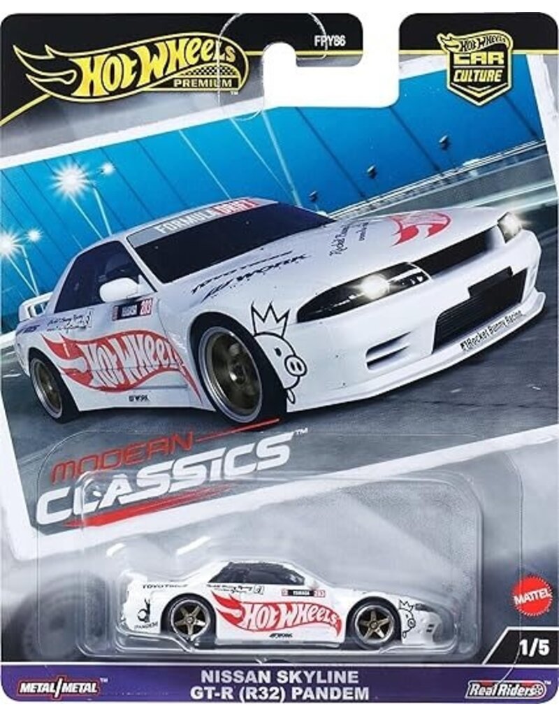 HOT WHEELS MTL FPY86/HRV68 HOT WHEELS PREMIUM NISSAN SKYLINE GT-R R32 PANDEM