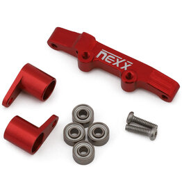 NEXX RACING NX-493-R LOSI® MICRO-B ALUMINUM STEERING RACK SET (RED)