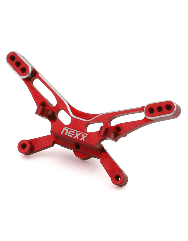 NEXX RACING NX-478-R  LOSI MICRO-B 7075 ALUMINIUM REAR SHOCK TOWER (RED)